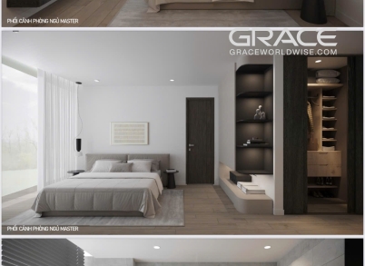 Xi Riverview Palace 3 bedroom apartment, Southwest direction, size 145m²