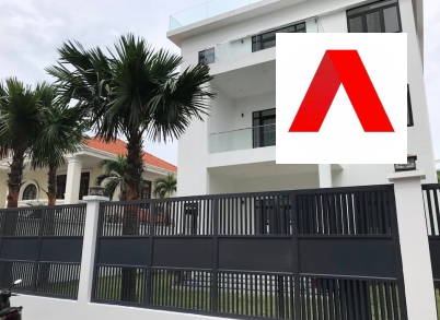 05 Bedrooms modern house villa with big garden & pool for rent in Compound -An Khanh-Ho Chi Minh