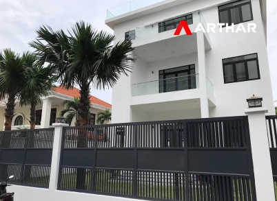 05 Bedrooms modern house villa with big garden & pool for rent in Compound -An Khanh-Ho Chi Minh