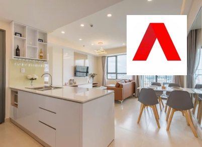 Masteri Thao Dien - 02 bedroom apartment for rent - An Khanh Ward - Ho Chi Minh City