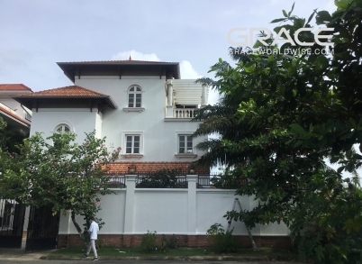 Riverview House with pool & garden for rent in An Khanh - Ho Chi Minh City