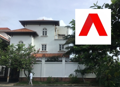 Riverview House with pool & garden for rent in An Khanh - Ho Chi Minh City