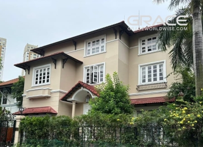 Nice House with pool & garden in compound for rent - An Khanh - Ho Chi Minh City