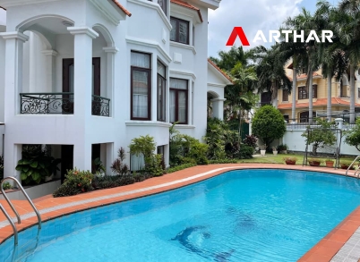 06 Bedrooms private pool house villa for rent at An Khanh-Ho Chi Minh
