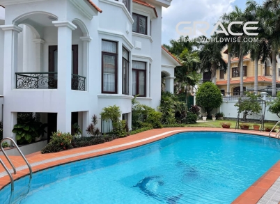 06 Bedrooms private pool house villa for rent at An Khanh-Ho Chi Minh